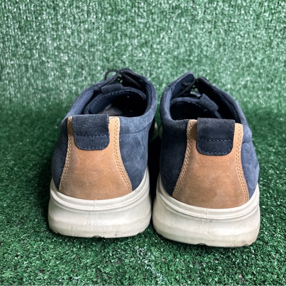 ECCO Wingtip Oxford Blue Suede Hybrid Shoes EU 46 Size 12 US main image 4